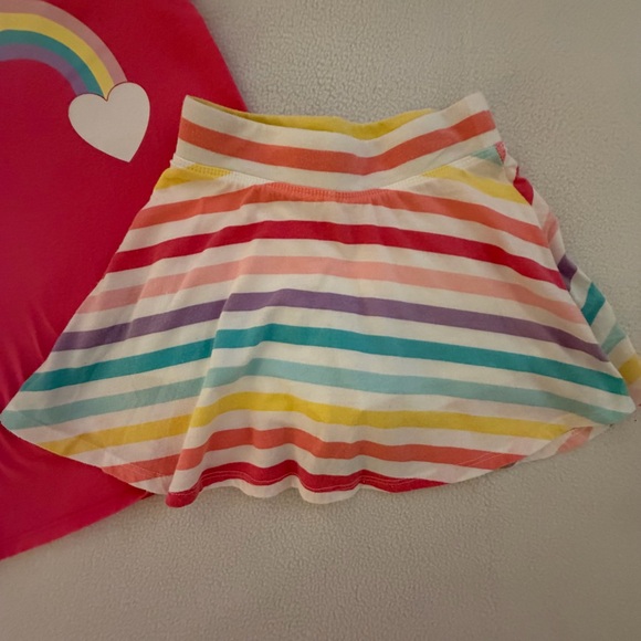Children’s Place Rainbow Skort Set - Picture 5 of 10